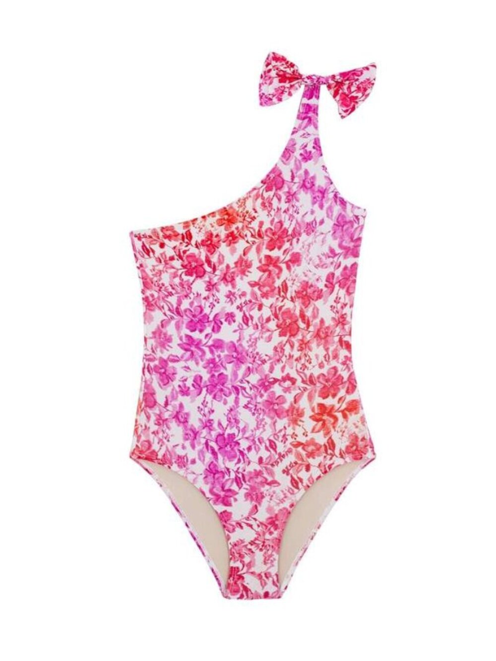 PQ Swim Kids Azalea One Shoulder Bow One Piece